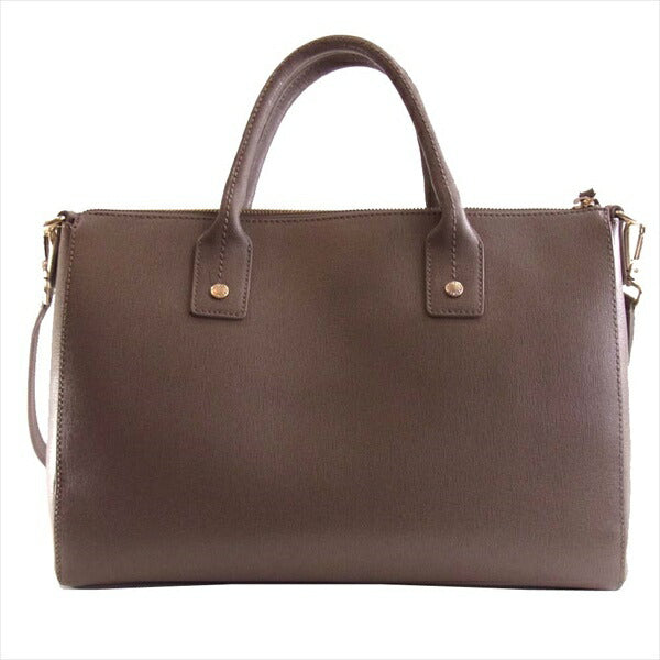 Furla フルラ 214512 PIN ピン 2way ショルダー トート バッグ レディース ハンドバッグ グレー系【中古】