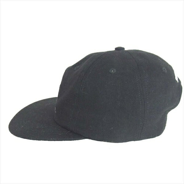 Supreme シュプリーム 19AW Shadow 6-Panel Cap 野球帽 キャラクター キャップ ブラック系【極上美品】【中古】