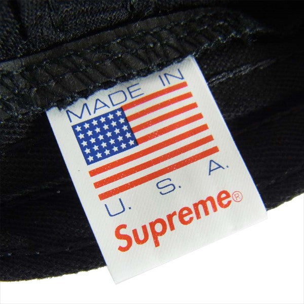 Supreme シュプリーム 19AW Shadow 6-Panel Cap 野球帽 キャラクター キャップ ブラック系【極上美品】【中古】