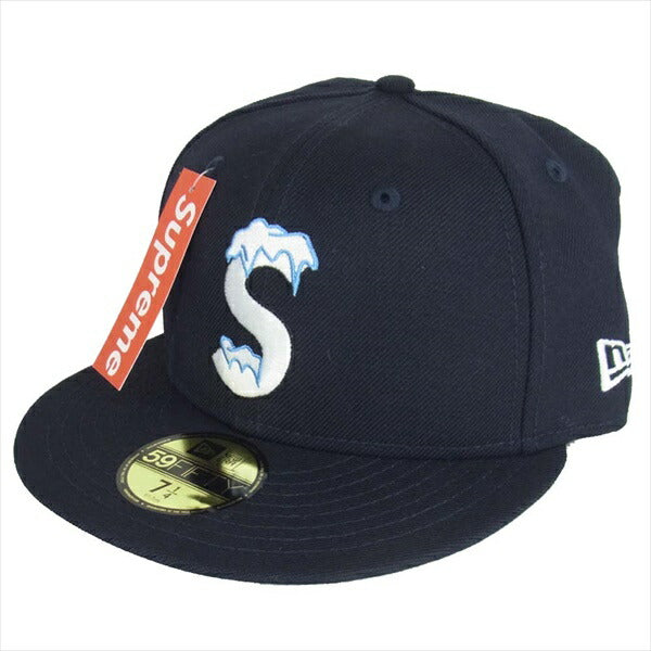 Supreme シュプリーム 20AW S Logo New Era Sロゴ ニューエラ 野球帽 キャップ ネイビー系 7.25【新古品】【未使用】【中古】