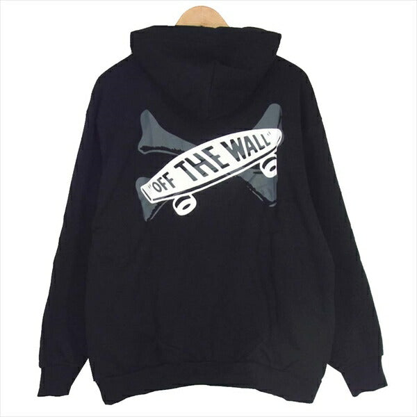 WTAPS ダブルタップス × バンズ VANS 20AW 202BWVND-CSM01S MOSH PIT クロスボーン プルオーバー パーカー 黒系 03【新古品】【未使用】【中古】