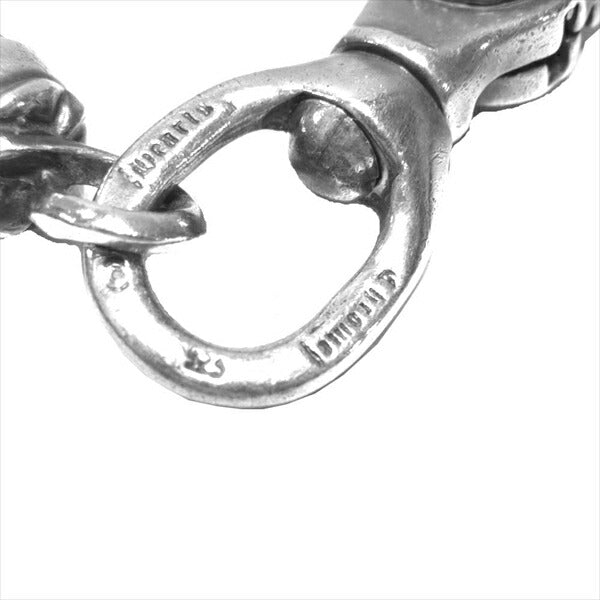 CHROME HEARTS クロムハーツ（原本無） OTC 2クリップ ケルティック ローラー ウォレットチェーン ブラック系【中古】