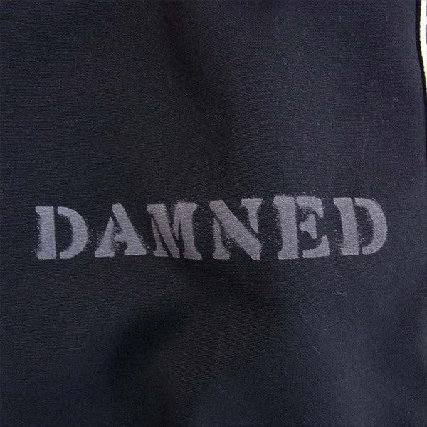 HYSTERIC GLAMOUR ヒステリックグラマー 02181CP02 DAMNED プリント スウェット パンツ 黒系 M【中古】