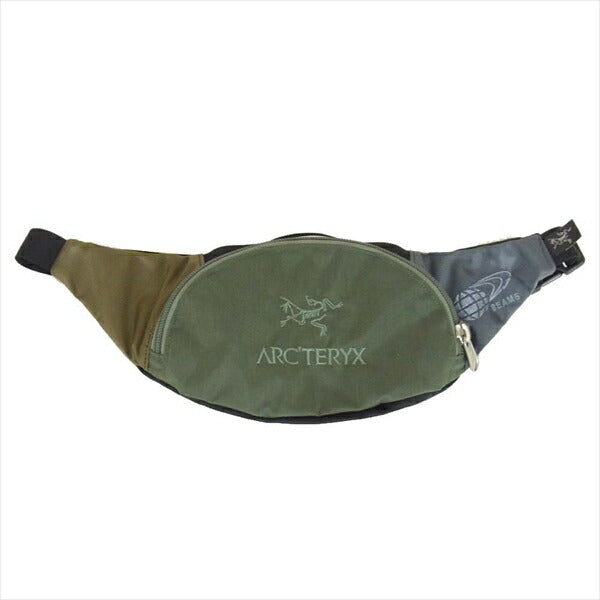ARC'TERYX アークテリクス ×BEAMS ビームス URBAN FANNY アーバンファニー ボディバッグ ウェストポーチ カーキ(オリーブグリーン)系【美品】【中古】