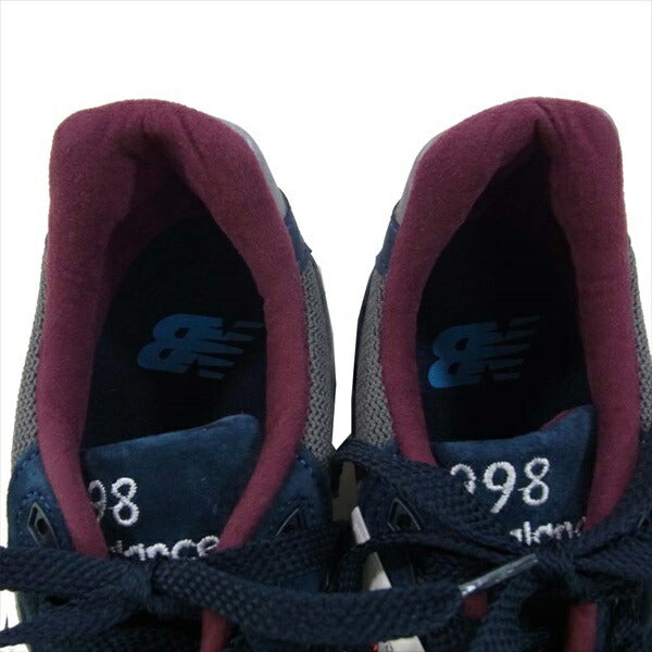 NEW BALANCE ニューバランス USA製 M998TCA メンズ スニーカー ブルー系 26cm【新古品】【未使用】【中古】