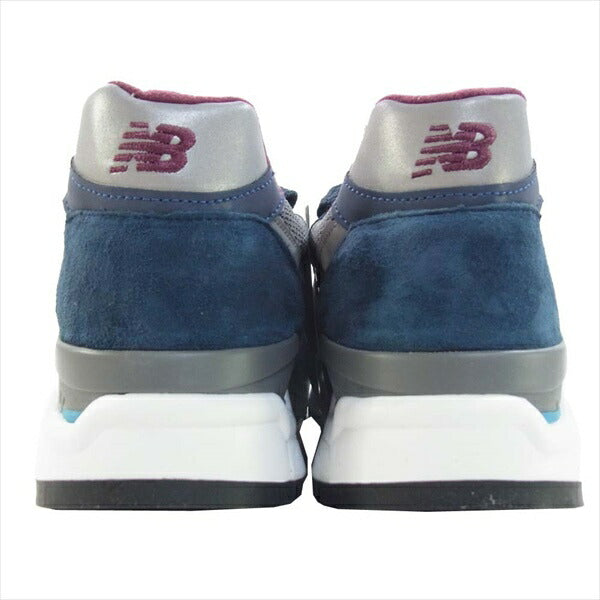 NEW BALANCE ニューバランス USA製 M998TCA メンズ スニーカー ブルー系 26cm【新古品】【未使用】【中古】