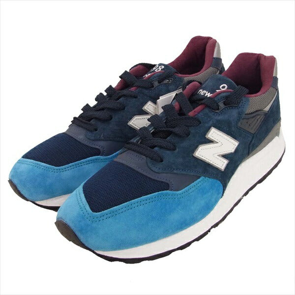 NEW BALANCE ニューバランス M998TCA USA製 メンズ スニーカー ブルー系 27.5cm【新古品】【未使用】【中古】
