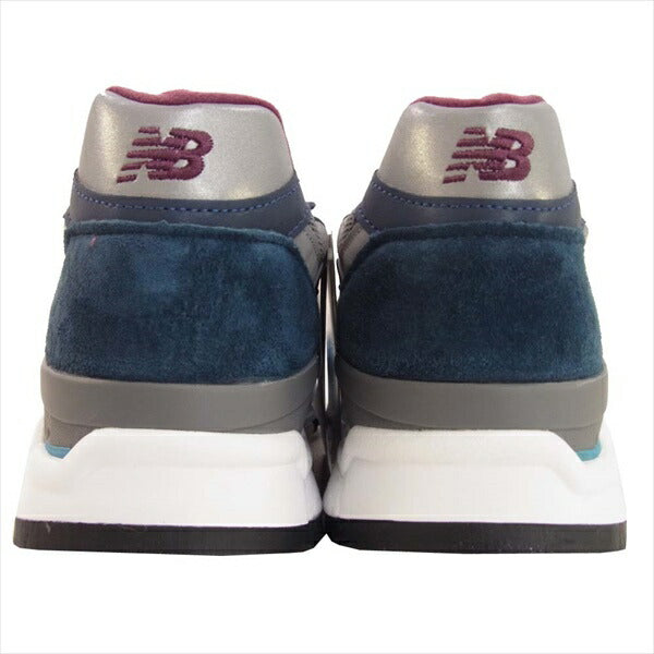 NEW BALANCE ニューバランス M998TCA USA製 メンズ スニーカー ブルー系 27.5cm【新古品】【未使用】【中古】