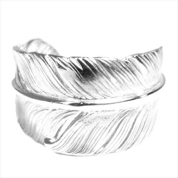 TARO WASHIMI ワシミタロウ 鷲見太郎 販売証明カード付属  Feather Ring フェザー リング シルバー 11.5号程度【極上美品】【中古】