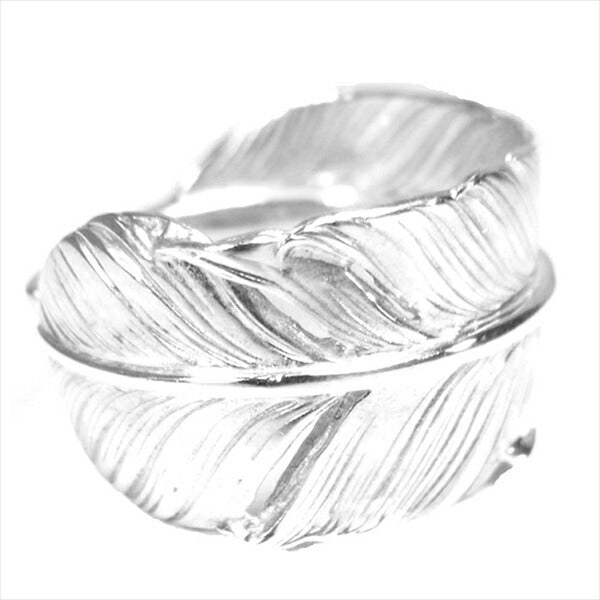 TARO WASHIMI ワシミタロウ 鷲見太郎 販売証明カード付属  Feather Ring フェザー リング シルバー 11.5号程度【極上美品】【中古】