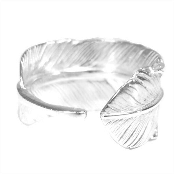 TARO WASHIMI ワシミタロウ 鷲見太郎 販売証明カード付属  Feather Ring フェザー リング シルバー 11.5号程度【極上美品】【中古】