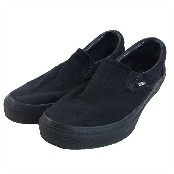 VANS バンズ V98CLA SLIP ON スリッポン スニーカー ブラック系 実寸約25.5cm【中古】