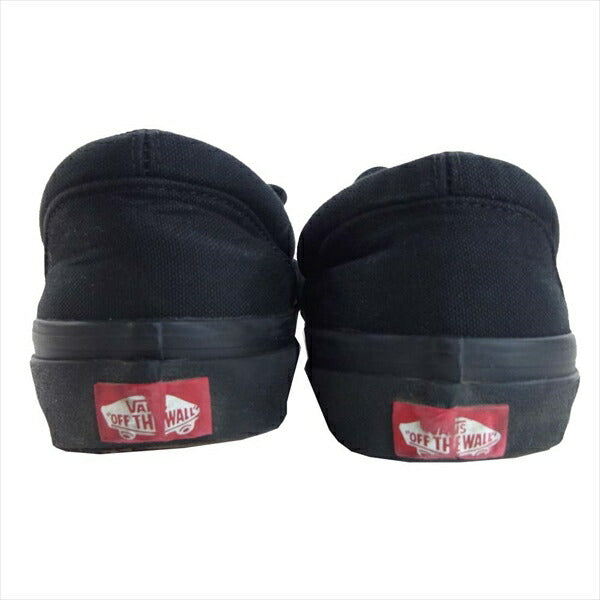 VANS バンズ V98CLA SLIP ON スリッポン スニーカー ブラック系 実寸約25.5cm【中古】