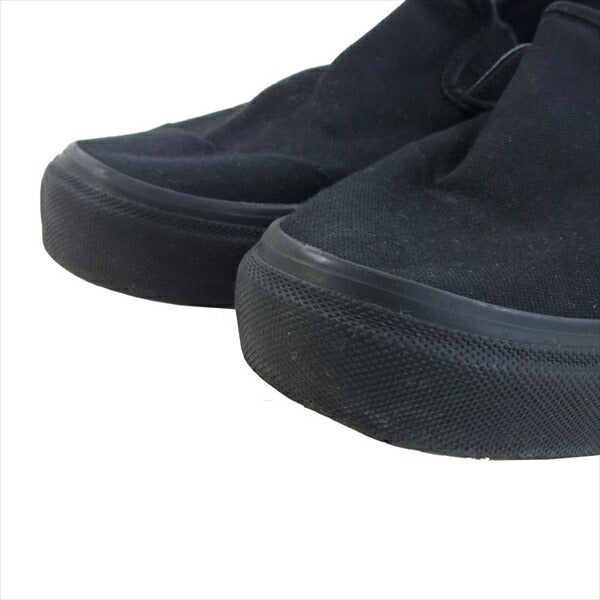 VANS バンズ V98CLA SLIP ON スリッポン スニーカー ブラック系 実寸約25.5cm【中古】