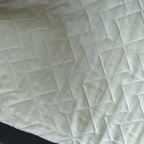 WEIRDO ウィアード 胸ロゴ刺繍 裏地キルティング ウール ファラオ ジャケット ブラック系 L【中古】