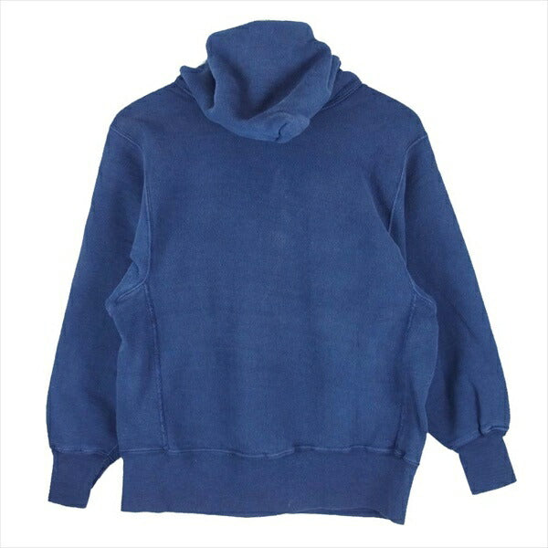 Champion チャンピオン ヴィンテージ VINTAGE USA製 70s 80s 単タグ オリジナル USAFA リバースウィーブ プルオーバー パーカー ネイビー系 M【中古】