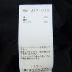 Yohji Yamamoto ヨウジヤマモト ブラックスキャンダル BLACK Scandal HN-J17-013 20SS 詰襟ジャケット ジャケット 黒系 3【中古】