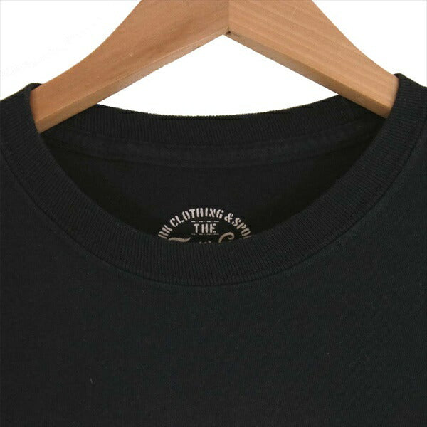 TENDERLOIN テンダーロイン T-TEE L/S N01 メンズ プリント 長袖 Tシャツ ブラック系 M【中古】