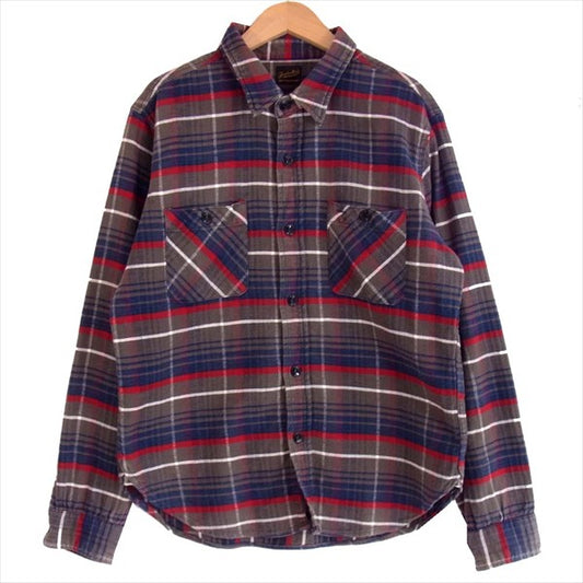TENDERLOIN テンダーロイン T-FLANNEL SHT チェック柄 フランネル シャツ 長袖シャツ マルチカラー系 S【中古】