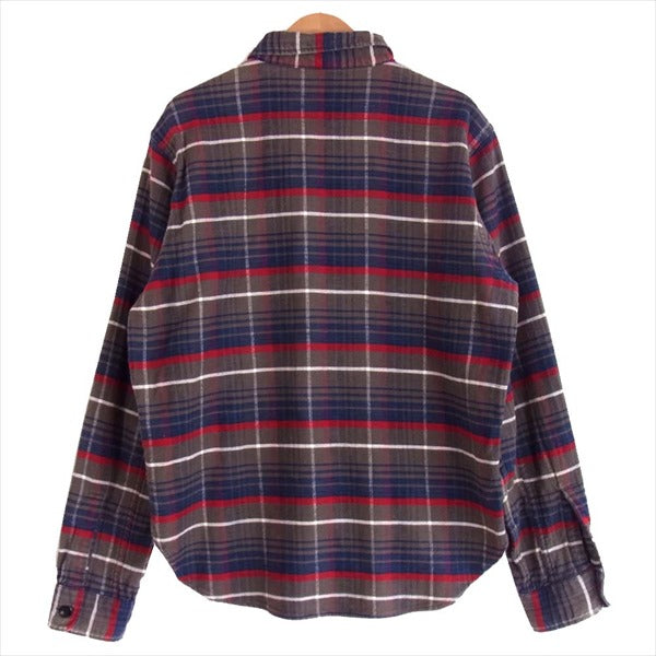 TENDERLOIN テンダーロイン T-FLANNEL SHT チェック柄 フランネル シャツ 長袖シャツ マルチカラー系 S【中古】