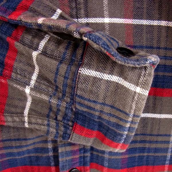 TENDERLOIN テンダーロイン T-FLANNEL SHT チェック柄 フランネル シャツ 長袖シャツ マルチカラー系 S【中古】