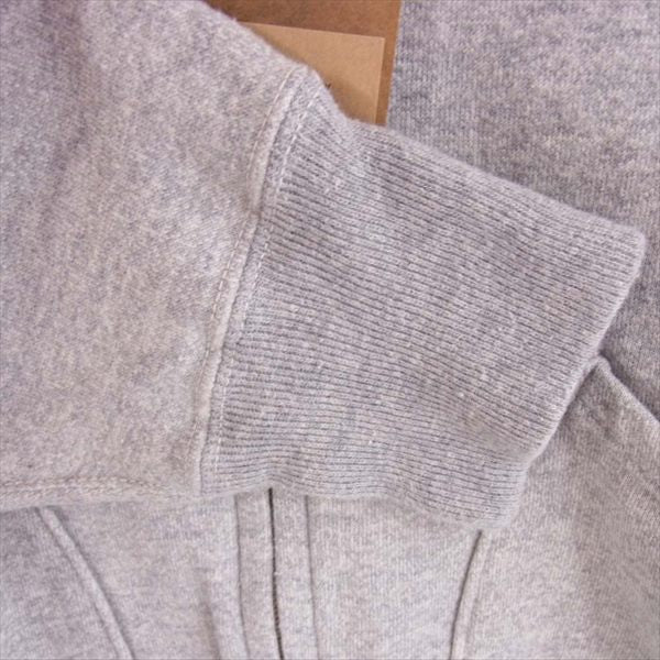TENDERLOIN テンダーロイン T-PARKA ZIP バックプリント ジップアップ パーカー グレー系 S【中古】