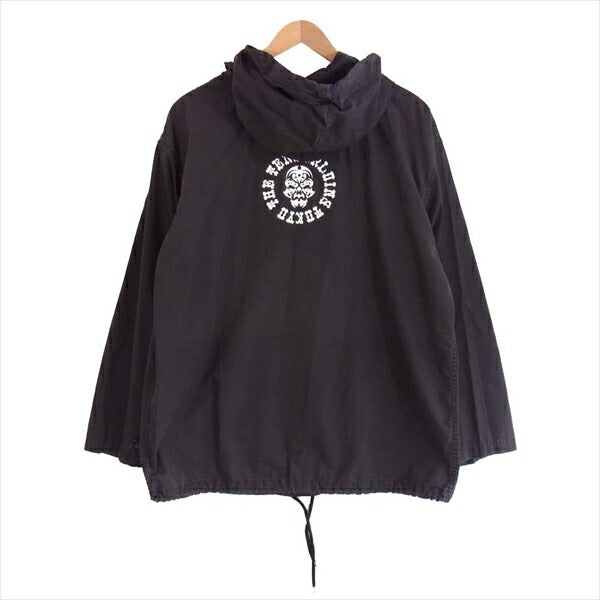 TENDERLOIN テンダーロイン T-STP HOODED メンズ 日本製 プルオーバー パーカー 黒系 S【中古】