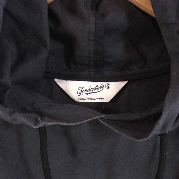TENDERLOIN テンダーロイン T-STP HOODED メンズ 日本製 プルオーバー パーカー 黒系 S【中古】