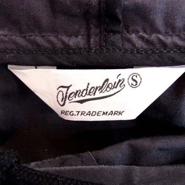 TENDERLOIN テンダーロイン T-STP HOODED メンズ 日本製 プルオーバー パーカー 黒系 S【中古】