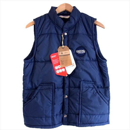 TENDERLOIN テンダーロイン T-NRA VEST プリマロフト 中綿 ベスト ダウンベスト ネイビー系【中古】