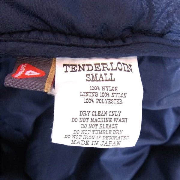 TENDERLOIN テンダーロイン T-NRA VEST プリマロフト 中綿 ベスト ダウンベスト ネイビー系【中古】