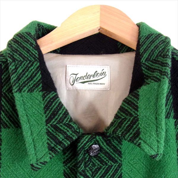 TENDERLOIN テンダーロイン T-BUFFALO COACH JKT バッファロー コーチ ジャケット グリーン系【中古】