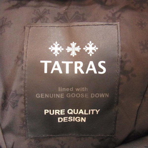 TATRAS タトラス MTA16A4387 METAURO メタウロ カモフラ ナイロン ダウン ジャケット グレー系 2【中古】