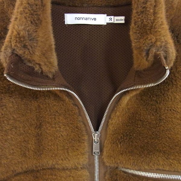 nonnative ノンネイティブ EXPLORER JACKET ACRYL HIGH PILE  ジャケット ブラウン系 3【美品】【中古】