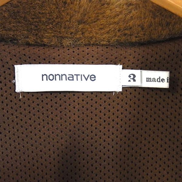 nonnative ノンネイティブ EXPLORER JACKET ACRYL HIGH PILE  ジャケット ブラウン系 3【美品】【中古】