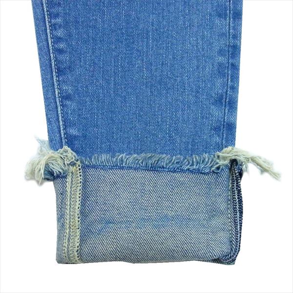 Levi's リーバイス MADE & CRAFTED 711 HIGH RIZE SKINNY ハイライズ スキニー レディース デニムパンツ インディゴブルー系 W26【美品】【中古】