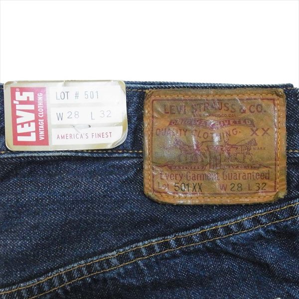 Levi's リーバイス LVC 501XX 1947年復刻 47501-0196 デニムパンツ デニム パンツ インディゴブルー系 W28【新古品】【未使用】【中古】
