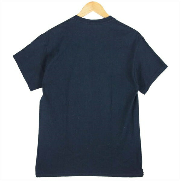 BEDWIN & THE HEARTBREAKERS ベドウィンアンドザハートブレイカーズ グラフィック プリント Tシャツ 半袖シャツ 紺系 no.3【中古】