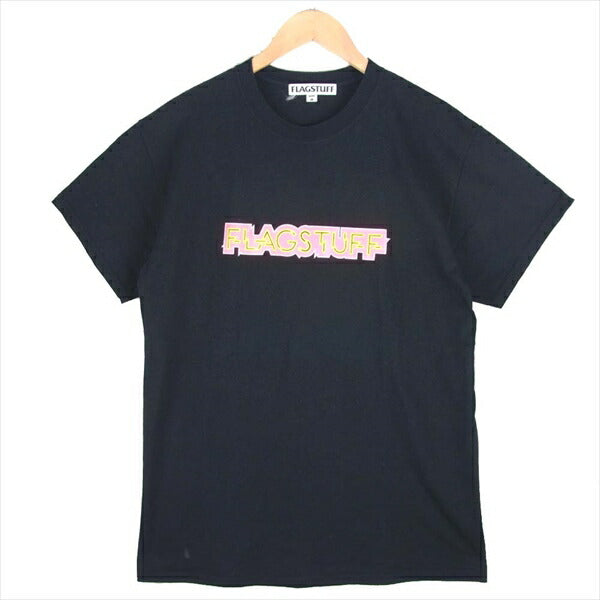 FLAGSTUFF フラッグスタッフ 半袖シャツ 黒系 M【中古】