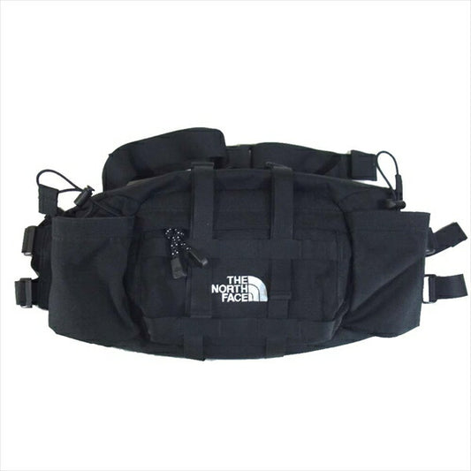THE NORTH FACE ノースフェイス NM71864 Mountain Biker Lumbar Pack マウンテンバイカー ランバーパック ウェストポーチ ブラック系 -【中古】