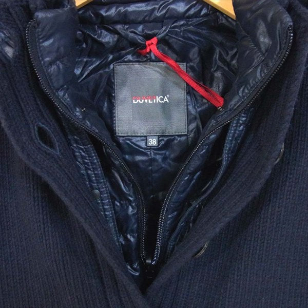 DUVETICA デュベティカ 9004 フィンデュイラス FINDUILAS ニットダウン レディース ダウンジャケット ネイビー系 38【新古品】【未使用】【中古】