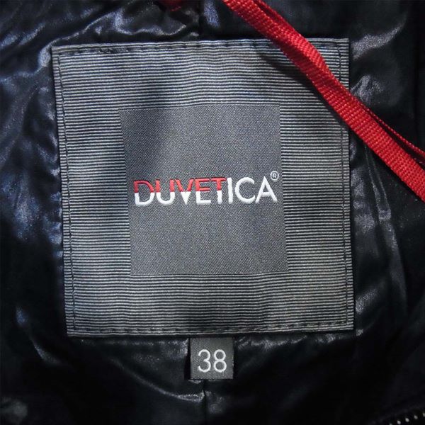 DUVETICA デュベティカ 9004 フィンデュイラス FINDUILAS ニットダウン レディース ダウンジャケット ネイビー系 38【新古品】【未使用】【中古】