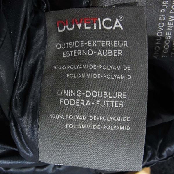 DUVETICA デュベティカ 9004 フィンデュイラス FINDUILAS ニットダウン レディース ダウンジャケット ネイビー系 38【新古品】【未使用】【中古】