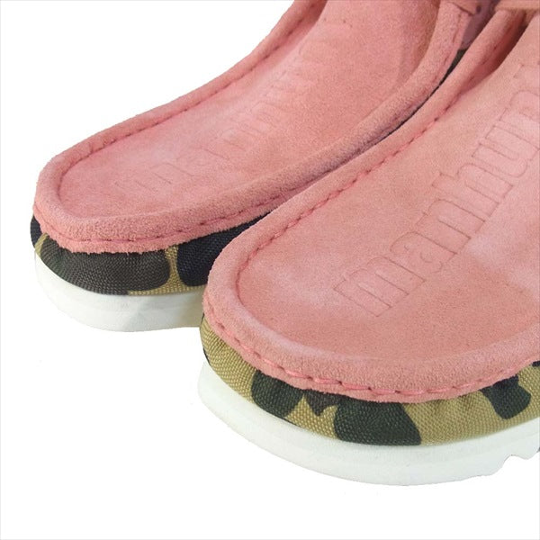 A BATHING APE アベイシングエイプ 20SS 1G23191904 クラークス CLARKS Wallabee BAPE ワラビーベイプ スニーカー マルチカラー系 UK10【新古品】【未使用】【中古】