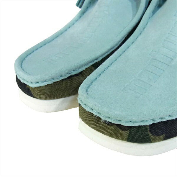 A BATHING APE アベイシングエイプ クラークス CLARKS 1G23191904 20SS Wallabee BAPE ワラビーベイプ スニーカー マルチカラー系 UK10【新古品】【未使用】【中古】