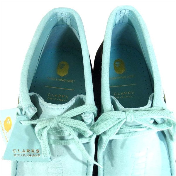 A BATHING APE アベイシングエイプ クラークス CLARKS 1G23191904 20SS Wallabee BAPE ワラビーベイプ スニーカー マルチカラー系 UK10【新古品】【未使用】【中古】