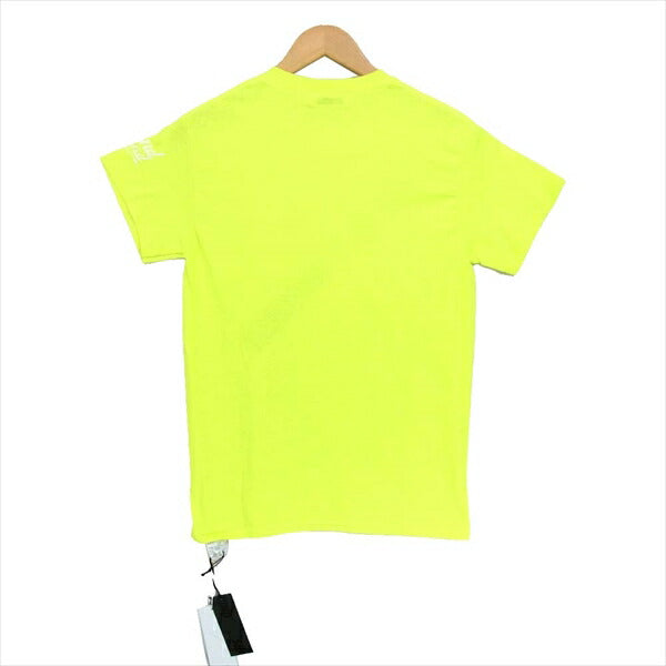 ウィンダンシー サタデーズ ニューヨークシティ SATURDAYS NYC SURF WDS-SAT-ME03 ラメ ロゴ クルーネック Tシャツ イエロー系 S【中古】