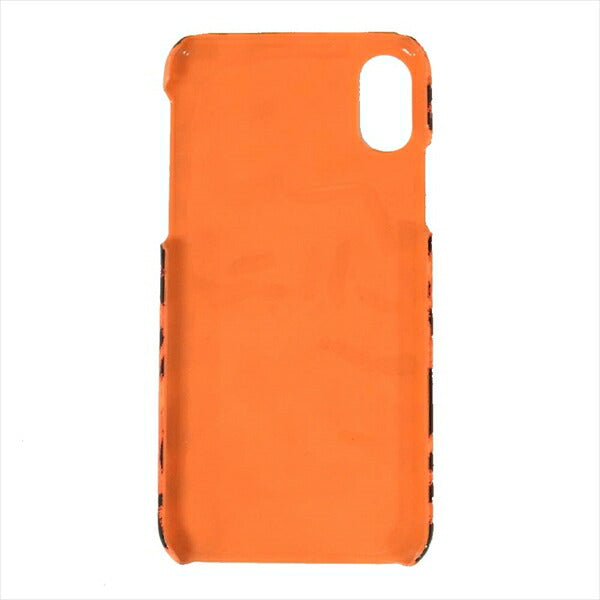 F.C.R.B. エフシーアールビー FCRB-192105 ソフ iPhone 10 スマホ ケース プラスチック オレンジ系【極上美品】【中古】