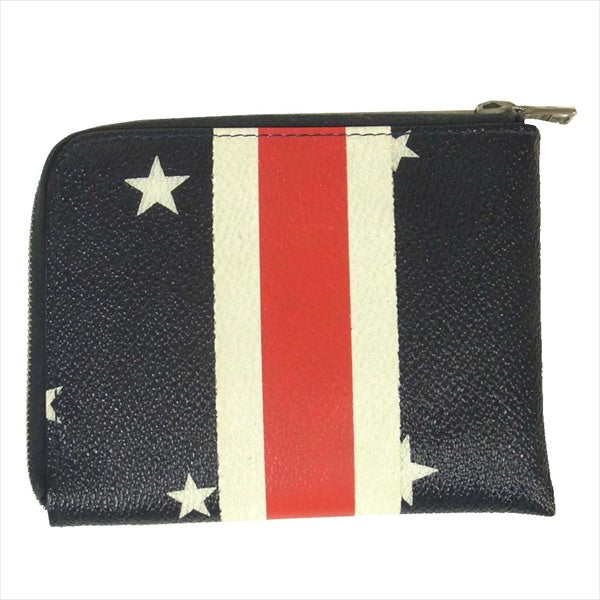 uniform experiment ユニフォームエクスペリメント UE-178108 STAR STRIPE SMALL WALLET コインケース ダークネイビー系【新古品】【未使用】【中古】