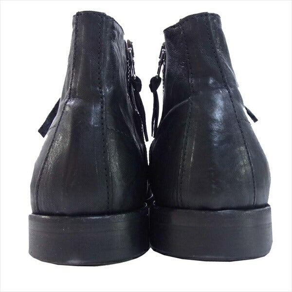 パウエルクス 15325 RODEO サイドジップ ブーツ ブラック系 42【中古】